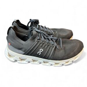 On Cloud Cloudswift 3 All Black Mens Black White Size 12.5 Running Shoes